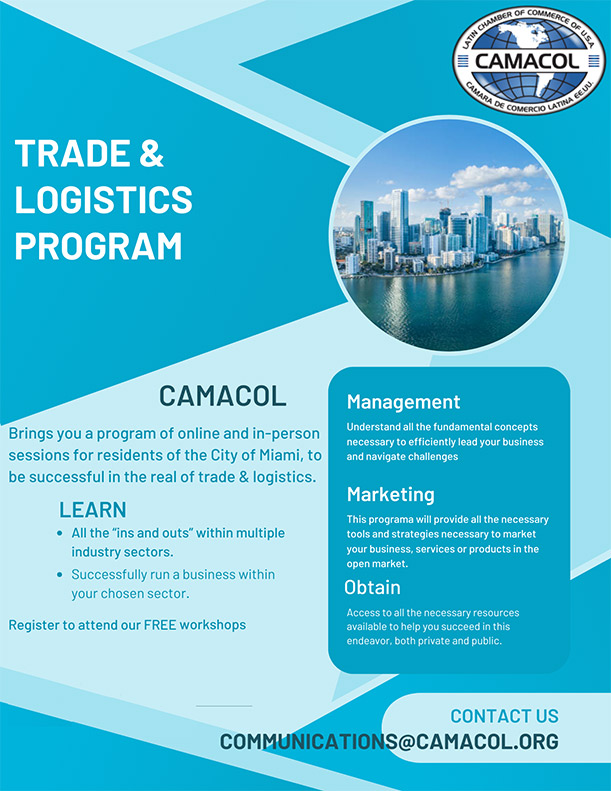Trade and logistics program.