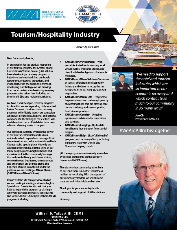 Tourism Hospitality flyer