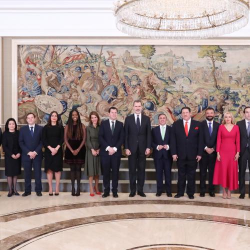 Audiencia con Rey de España