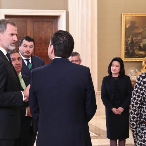 Audiencia con Rey de España