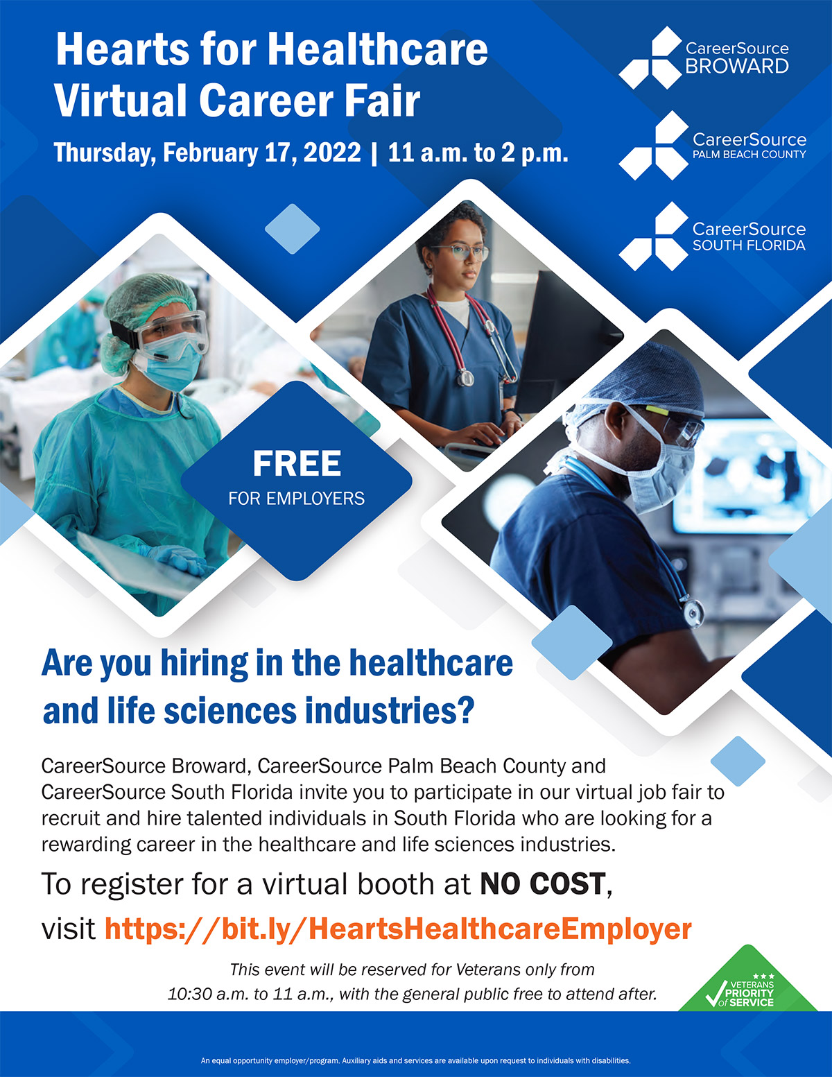 Hearts for Healthcare Virtual Career Fair