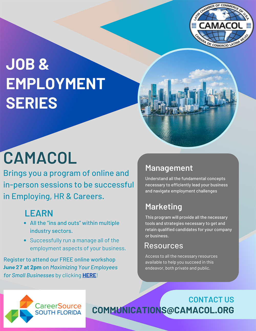 JOB & EMPLOYMENT SERIES
