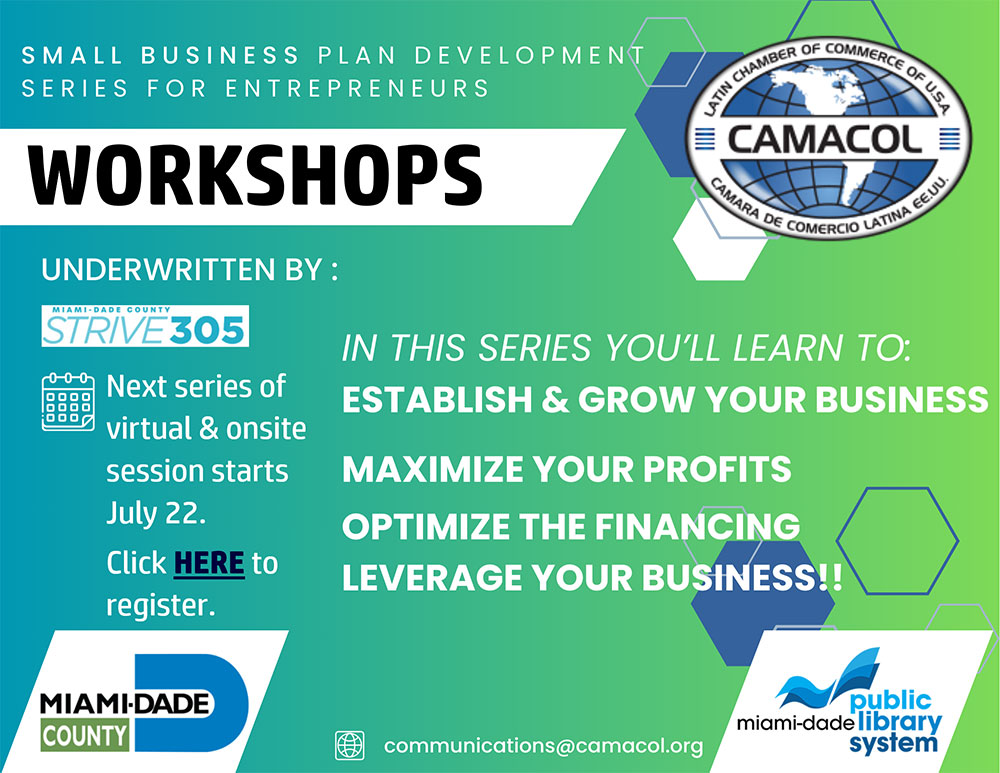 Webinar Small business plan development series for entrepreneurs