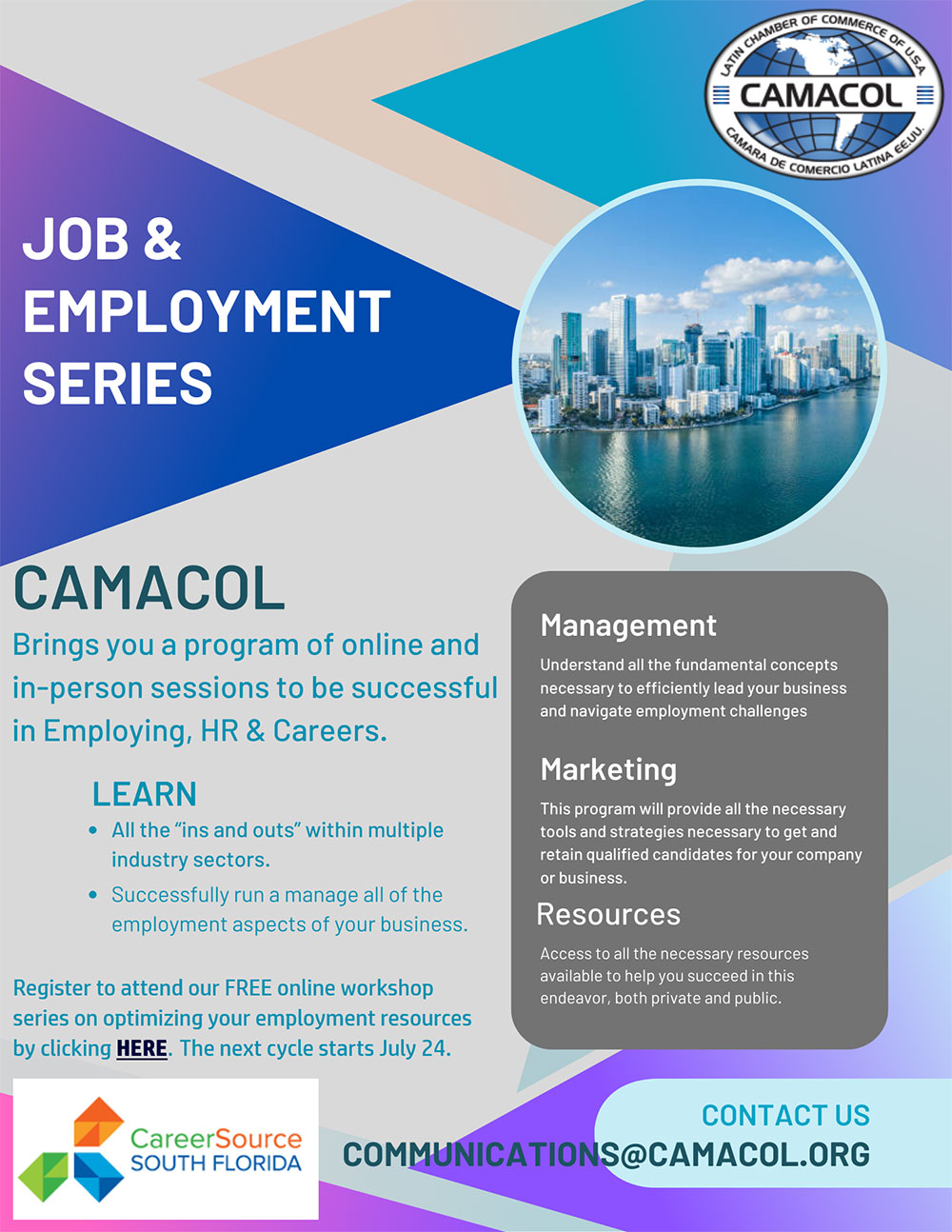 JOB & EMPLOYMENT SERIES